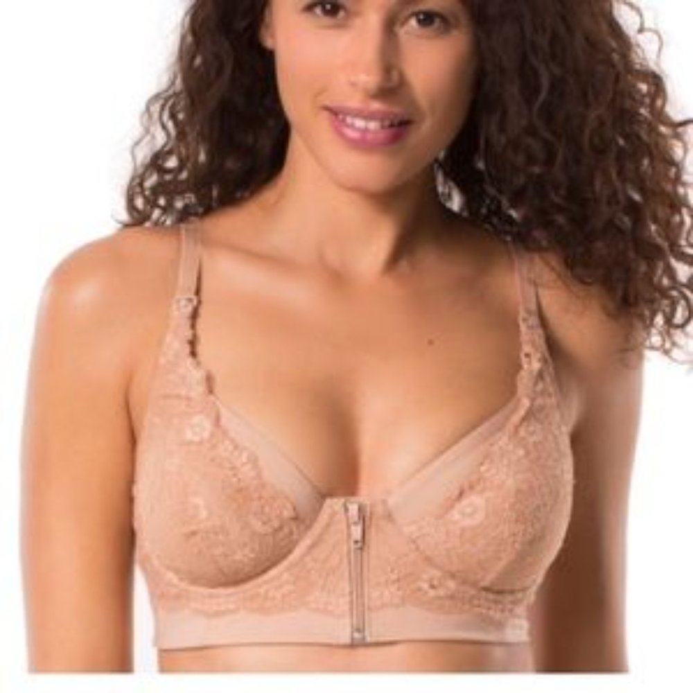 Maternity Pip and Vine by Rosie Pope beige nude pump bra 38C